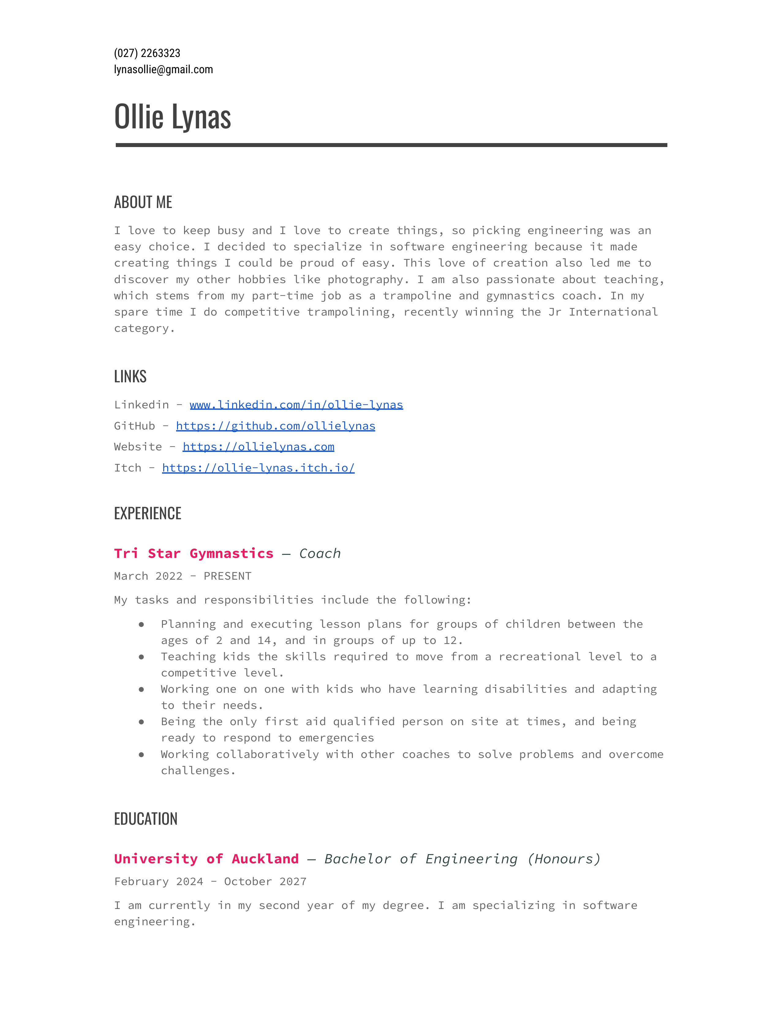 Resume pg1